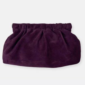 BRAND NEW Theory Goat Leather Clutch NWT